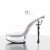 Pleaser Sandali ALLURE-608 Trasparente/Trasparente EU-35 / US-5