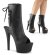 Pleaser ASPIRE-1018 Stivaletti - Similpelle Nero/Nero Opaco EU-35 / US-5