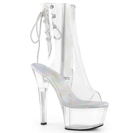 Pleaser ASPIRE-1018C Stivaletti - Trasparente/Trasparente...