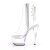 Pleaser ASPIRE-1018C Stivaletti - Trasparente/Trasparente EU-37 / US-7