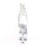 Pleaser ASPIRE-1018C Stivaletti - Trasparente/Trasparente EU-37 / US-7