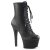 Pleaser ASPIRE-1020 Stivaletti - Similpelle Nero/Nero Opaco EU-40 / US-10