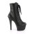 Pleaser ASPIRE-1020 Stivaletti - Similpelle Nero/Nero Opaco EU-40 / US-10