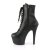 Pleaser ASPIRE-1020 Stivaletti - Similpelle Nero/Nero Opaco EU-37 / US-7