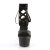 Pleaser Sandali ASPIRE-600-14 Similpelle Nero/Nero Opaco EU-35 / US-5