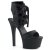 Pleaser Sandali ASPIRE-600-14 Similpelle Nero/Nero Opaco EU-37 / US-7