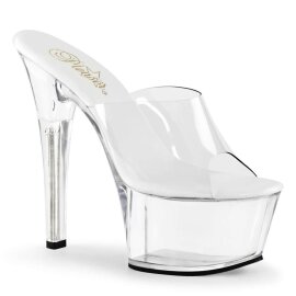 Pleaser Mules ASPIRE-601 Trapsarente/Trasparente EU-35 /...