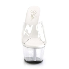 Pleaser Mules ASPIRE-601 Trapsarente/Trasparente EU-35 /...