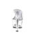 Pleaser Mules ASPIRE-601 Trapsarente/Trasparente EU-35 / US-5