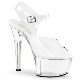 Pleaser Sandali ASPIRE-608 Trasparente/Trasparente/EU-35...