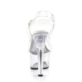 Pleaser Sandali ASPIRE-608 Trasparente/Trasparente/EU-35 / US-5