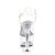 Pleaser Sandali ASPIRE-608 Trasparente/Trasparente/EU-35 / US-5
