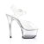 Pleaser Sandali ASPIRE-608 Trasparente/Trasparente/EU-35 / US-5