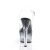 Pleaser Sandali ASPIRE-608STD Trasparente/Nero-Trasparente EU-35 / US-5