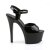 Pleaser Sandali ASPIRE-609 Vernice Nero/Nero EU-37 / US-7