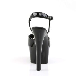 Pleaser Sandali ASPIRE-609 Vernice Nero/Nero EU-38 / US-8