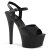 Pleaser Sandali ASPIRE-609 Similpelle Nero/Nero Opaco EU-35 / US-5