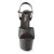 Pleaser Sandali ASPIRE-609 Similpelle Nero/Nero Opaco EU-38 / US-8