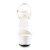 Pleaser Sandali ASPIRE-609 Vernice Bianco/Bianco EU-35 / US-5