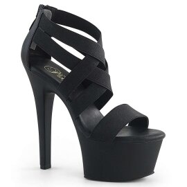 Pleaser Sandali ASPIRE-669 Similpelle-Fascia Elastica...