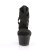 Pleaser Sandali ASPIRE-669 Similpelle-Fascia Elastica Nera/Nero Opaco EU-35 / US-5