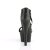 Pleaser Sandali ASPIRE-669 Similpelle-Fascia Elastica Nera/Nero Opaco EU-35 / US-5