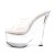 Pleaser Mules BEAU-601 Trasparente/Trasparente EU-35 / US-5