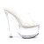 Pleaser Mules BEAU-601 Trasparente/Trasparente EU-35 / US-5
