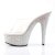 Pleaser Mules BEJEWELED-601DM Trasparente/Argento Multi Strass EU-35 / US-5