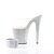 Pleaser Mules BEJEWELED-812RS Trasparente/Argento Multi Strass EU-35 / US-5