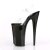 Pleaser Sandali BEYOND-008 Trasparente/Nero EU-39 / US-9
