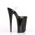 Pleaser Sandali BEYOND-008 Trasparente/Nero EU-39 / US-9