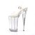 Pleaser Sandali BEYOND-008 Trasparente/Trasparente EU-41 / US-11
