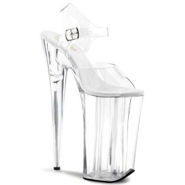 Pleaser Sandali BEYOND-008 Trasparente/Trasparente EU-39...