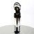 Pleaser Sandali BEYOND-009 Nero/Argento Cromato EU-40 / US-10