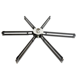 X-Stage Lite Cromato Diametro 45 mm Altezza 2,25 m - incl. Prolunga 750 mm