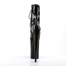 Pleaser BEYOND-1020 Stivaletti - Vernice Nero/Nero EU-36 / US-6