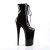 Pleaser BEYOND-1020 Stivaletti - Vernice Nero/Nero EU-38 / US-8