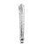 Pleaser BLONDIE-R-3011 Stivali Sopra Il Ginocchio - Glitter Argento/ Argento Cromato EU-39 / US-9