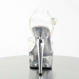 Pleaser Sandali CAPTIVA-608 Trasparente/Trasparente EU-35 / US-5