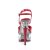 Pleaser Sandali CAPTIVA-609 Vernice Rosso/Trasparente EU-35 / US-5