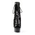Pleaser DELIGHT-1016 Stivaletti - Vernice Nero/Nero EU-35 / US-5