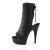 Pleaser DELIGHT-1018 Stivaletti - Similpelle Nero/Nero EU-36 / US-6