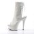 Pleaser DELIGHT-1018 Stivaletti - Similpelle Bianco/Bianco EU-40 / US-10
