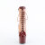 Pleaser ADORE-1020DC Stivaletti Con Plateau Vernice Beige Borgogna