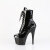 Pleaser ADORE-1020ESC Stivaletti Con Plateau Vernice Nero