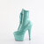 Pleaser ADORE-1020GP Stivaletti Con Plateau Vernice Glitter Turchese