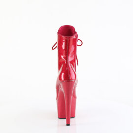 Pleaser ADORE-1020GP Stivaletti Con Plateau Vernice Glitter Rosa