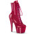Pleaser ADORE-1020GP Stivaletti Con Plateau Vernice Glitter Rosa