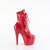 Pleaser ADORE-1020GP Stivaletti Con Plateau Vernice Glitter Rosa